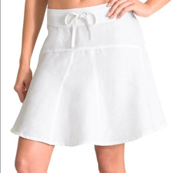 Athleta Aline daydream 100% linen drawstring mini skirt - Picture 10 of 10